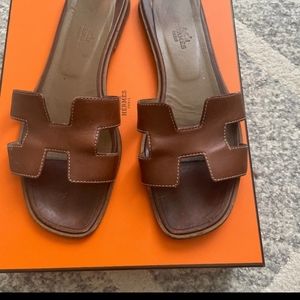 Hermes Oran Sandals